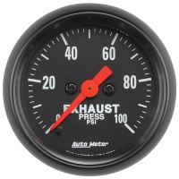 GAUGE, EXHAUST PRESS, 2 1/16", 100PSI, DIGITAL STEPPER MOTOR