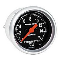 GAUGE, PYROMETER (EGT), 2 1/16", 1600ºF, DIGITAL STEPPER MOT