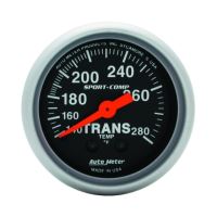 GAUGE, TRANS TEMP, 2 1/16", 140-280ºF, MECHANICAL, 8FT., SPO
