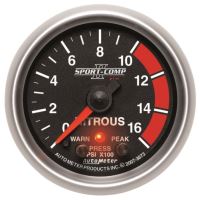 GAUGE, NITROUS PRESS, 2 1/16", 1600PSI, STEPPER MOTOR W/PK &