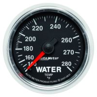 GAUGE, WATER TEMP, 2 1/16", 140-280ºF, MECHANICAL, GS