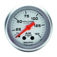 GAUGE, AIR PRESS, 2 1/16", 150PSI, MECHANICAL, ULTRA-LITE