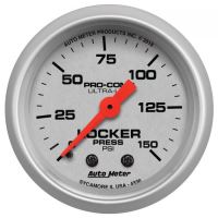 GAUGE, AIR LOCKER PRESS, 2 1/16", 150PSI, MECHANICAL, ULTRA-