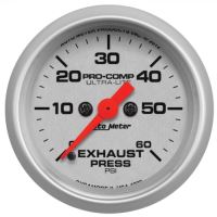 GAUGE, EXHAUST PRESS, 2 1/16", 60PSI, DIGITAL STEPPER MOTOR,
