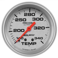 GAUGE, TEMPERATURE, 2 5/8", 140-340ºF, MECHANICAL, 8FT., ULT