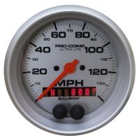 GAUGE, SPEEDOMETER, 5", 140MPH, GPS, ULTRA-LITE