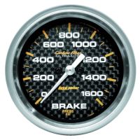 GAUGE, BRAKE PRESSURE, 2 5/8", 1600PSI, DIGITAL STEPPER MOTO