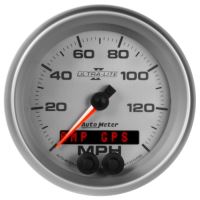 GAUGE, SPEEDOMETER, 3 3/8", 140MPH, GPS, ULTRA-LITE II