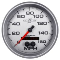 GAUGE, SPEEDOMETER, 5", 160MPH, GPS, ULTRA-LITE II