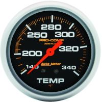 GAUGE, TEMPERATURE, 2 5/8", 140-280ºF, LIQUID FILLED MECH, 8