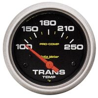 GAUGE, TRANS TEMP, 2 5/8", 100-250ºF, ELECTRIC, PRO-COMP