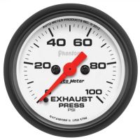 GAUGE, EXHAUST PRESS, 2 1/16", 100PSI, DIGITAL STEPPER MOTOR