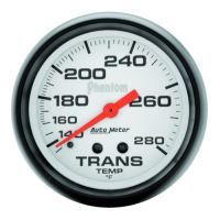 GAUGE, TRANSMISSION TEMP, 2 5/8", 140-280ºF, MECHANICAL, PHA