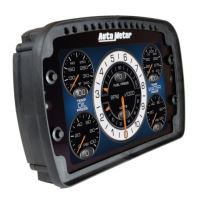 RACING INSTRUMENT DISPLAY, COLOR LCD, CONFIG, SHIFT & ALARM