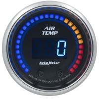 GAUGE, AIR TEMP, DUAL, 2 1/16", 0-300ºF, DIGITAL, COBALT