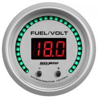 GAUGE, FUEL/VOLT, 2 1/16" TWO CHANNEL, SELECTABLE, ULTRA-LIT