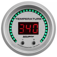 GAUGE, FLUID TEMPERATURE, 2 1/16", 2 CHAN, SELECTABLE, ULTRA