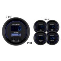 GAUGE KIT, 5 PC, 3 3/8" & 2 1/16", ELEC SPEEDOMETER, DIGITAL