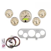 GAUGE KIT, 5 PC, NOVA 62-65, MPH/FUEL/OILP/WTMP/BAT, AB