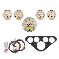 GAUGE KIT, 5 PC, CHEVY TRUCK 55-59, MPH/FUEL/OILP/WTMP/BAT,
