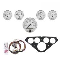 GAUGE KIT, 5 PC, CHEVY TRUCK 55-59, MPH/FUEL/OILP/WTMP/BAT,