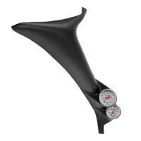 DIESEL GAUGE KIT, A-PILLAR, FORD 99-07, BOOST/EGT, 35PSI/1,6