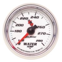 GAUGE, WATER TEMP, 2 1/16", 140-280ºF, MECHANICAL, C2