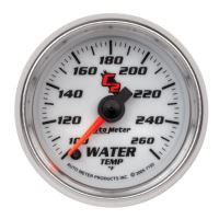 GAUGE, WATER TEMP, 2 1/16", 100-260ºF, DIGITAL STEPPER MOTOR
