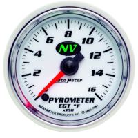 GAUGE, PYROMETER (EGT), 2 1/16", 1600ºF, DIGITAL STEPPER MOT