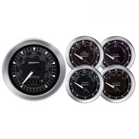 GAUGE KIT, 5 PC., 3 3/8" & 2 1/16", ELEC. SPEEDOMETER, CHRON
