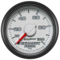 GAUGE, EXHAUST PRESS., 2 1/16", 100PSI, MECHANICAL, RAM GEN