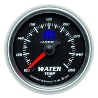 GAUGE, WATER TEMP, 2 1/16", 100-260ºF, DIGITAL STEPPER MOTOR