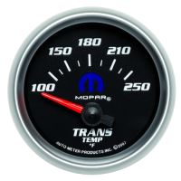 GAUGE, TRANSMISSION TEMP, 2 1/16", 100-250ºF, ELECTRIC, BLAC