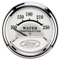 GAUGE, WATER TEMP, 2 1/16", 100-250ºF, ELECTRIC, FORD MASTER