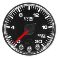 GAUGE, PYRO. (EGT), 2 1/16", 2000ºF, STEPPER MOTOR W/PEAK &
