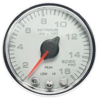 GAUGE, NITROUS PRESS, 2 1/16", 1600PSI, STEPPER MOTOR W/PK &