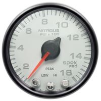 GAUGE, NITROUS PRESS, 2 1/16", 1600PSI, STEPPER MOTOR W/PK &