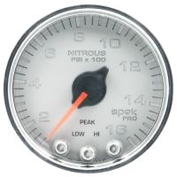GAUGE, NITROUS PRESS, 2 1/16", 1600PSI, STEPPER MTR W/PK & W