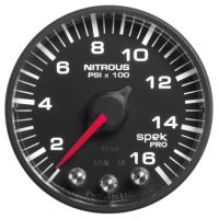 GAUGE, NITROUS PRESS, 2 1/16", 1600PSI, STEPPER MOTOR W/PK &