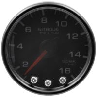 GAUGE, NITROUS PRESS, 2 1/16", 1600PSI, STEPPER MTR W/PK & W