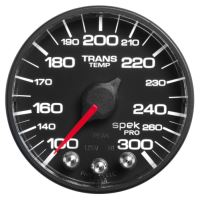 GAUGE, TRANS TEMP, 2 1/16", 300ºF, STEPPER MOTOR W/PEAK & WR