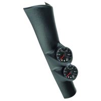 DIESEL GAUGE KIT, A-PILLAR, RAM 98-02, BOOST/EGT, 60PSI/2000
