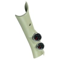 DIESEL GAUGE KIT, A-PILLAR, RAM 10-19, BOOST/EGT, 60PSI/2000