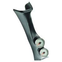 DIESEL GAUGE KIT, A-PILLAR, FORD 08-10, BOOST/EGT, 60PSI/200