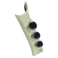 DIESEL GAUGE KIT, A-PILLR, RAM 10-19, BOOST/EGT/TRANS, 60PSI