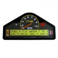 MULT-FUNCTION DISPLAY LOGGER, DRAG RACING, BLACK, 0-3-10.5K