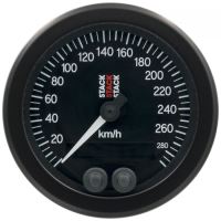 SPEEDOMETER, GPS, 88MM, BLK, 0-290 KM/H