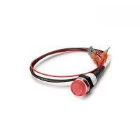 WARNING LIGHT, PANEL MOUNT, RED