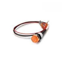 WARNING LIGHT, PANEL MOUNT, AMBER