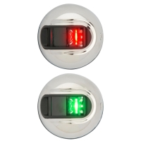 Lanternor Sida Rund LED Grön/Röd